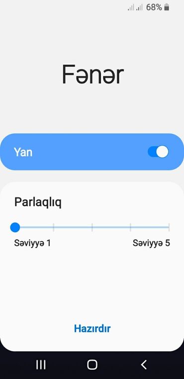 düyme: Smartfon üçün “Fənər” tətbiqi - Bir toxunuşla işə salınan fənər