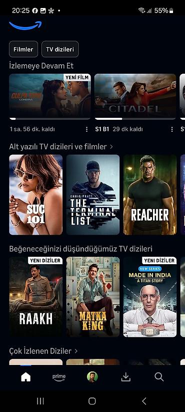 Услуги: 🛍 *Amazon Prime Video 4K UltraHD* ✅Televizor🖥,telefon📲 və ya — 8