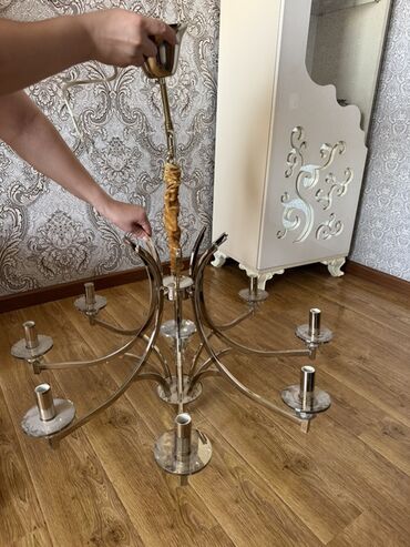 lyustralar: Çılçıraq, 8 lampa, Metal