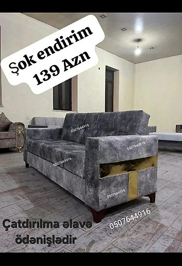 Divanlar: Divan, Yeni, Açılan, Bazalı, Vеlur parça, Ödənişli çatdırılma — 1
