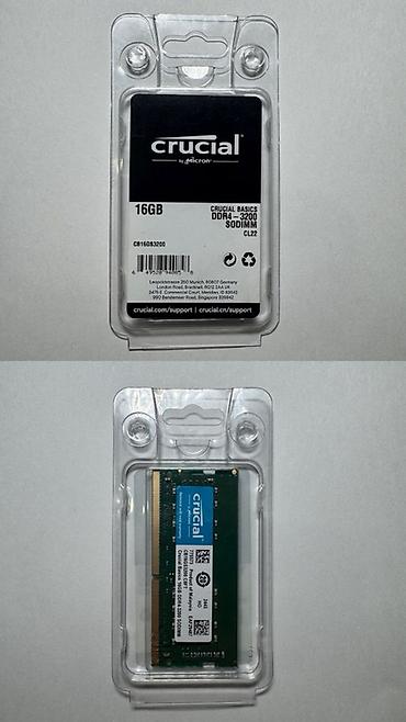 оперативная память ддр4: Оперативная память Crucial Basics 16GB DDR4-3200 SODIMM Новые не — 1