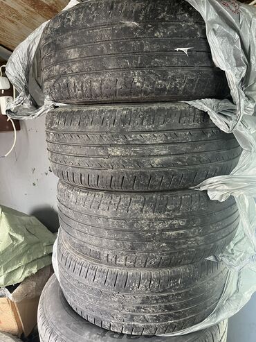 Шины: Шины 215 / 55 / R 17, Лето, Б/у, Комплект, Легковые, Корея, Kumho