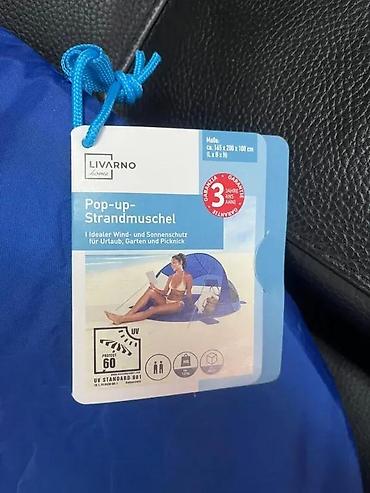 Suncobrani, tende i paviljoni: LIVARNO home pop-up plažna senka/šator - Dimenzije približno: 165 x — 3