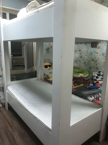 детские кровати в баку: Б/у, Для девочки и мальчика, С матрасом, С выдвижными ящиками, Азербайджан