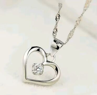 Ogrlice: Ogrlica sa priveskom, Materijal: Cirkon — 7