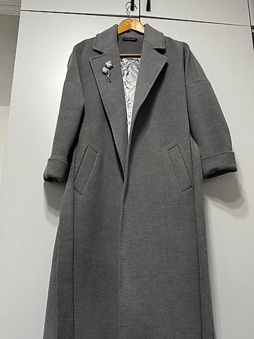норковые шубы: Пальто, Классика, Зима, Кашемир, Длинная модель, С поясом, С утеплителем, S — 1