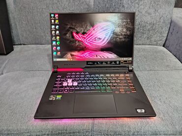 купить компьютер в бишкеке цены: Ноутбук, Asus, 16 ГБ ОЭТ, AMD Ryzen 9, 15.6 ", Колдонулган, Жумуш, окуу үчүн, эс тутум SSD