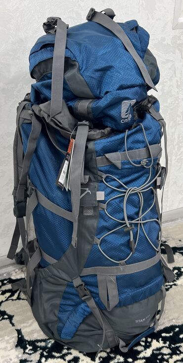 Рюкзаки: Рюкзак Сплав Titan 125 синий Мощный экспедиционный рюкзак с