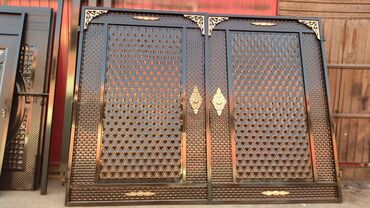 Распашные ворота: Ворота, распашные, откатные, решетки, фермы навесы, отличного at lalafo.kg — 14 Распашные ворота: Ворота, распашные, откатные, решетки, фермы навесы, отличного — 14