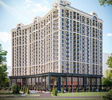 квартира с подселением для семейных: 1 комната, 56 м², Элитка, 7 этаж, ПСО (под самоотделку)