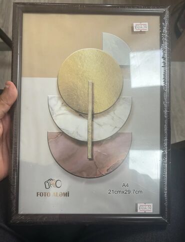 Şəkil və rəsmlər üçün çərçivələr: Çərçivə А4 (21 x 29.7 sm) — 11