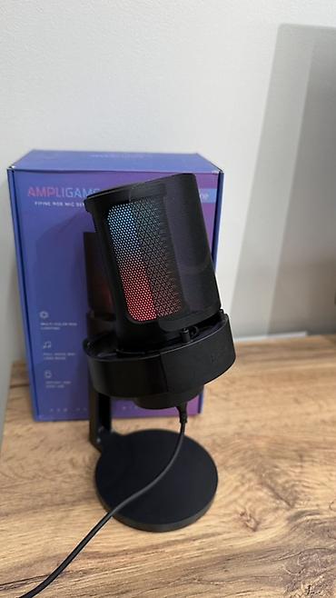 rode podmic usb: USB-микрофон FIFINE AmpliGame A8 (RGB) Состояние отличное) Игровой — 1
