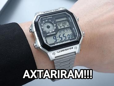 Qol saatları: ‼️AXTARIRAM‼️ Casio AE1200wh modeli axtarıram. Pis vəziyyətdə — 1
