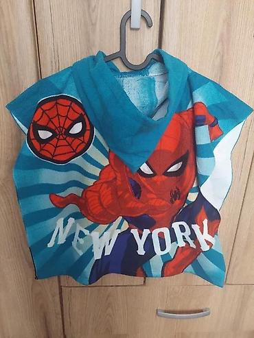 tea pec nova: SPAJDERMEN PESKIR ZA DECU NOVO SPIDERMAN PELERINA ZA KUPANJE | Cene — 3