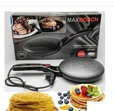 Kuhinjski aparati: Aparat za palačinke Max Bosch – MB-801 Aparat za palačinke