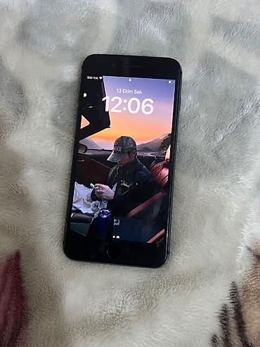 iphone es5: IPhone 8 Plus, 64 GB, Jet Black, Barmaq izi, Face ID — 2