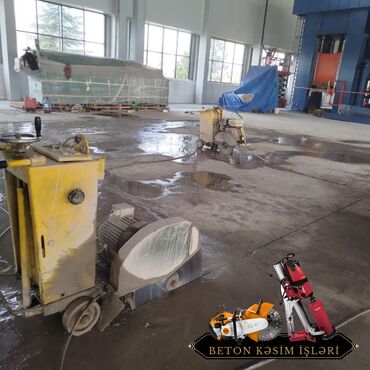 Beton işləri: #Betonkesme #betondeşmə Beton kubik kərpic - dən kəsim deşim — 4