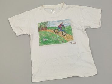 T-shirts: T-shirt, 11 years, 140-146 cm, condition - Satisfying