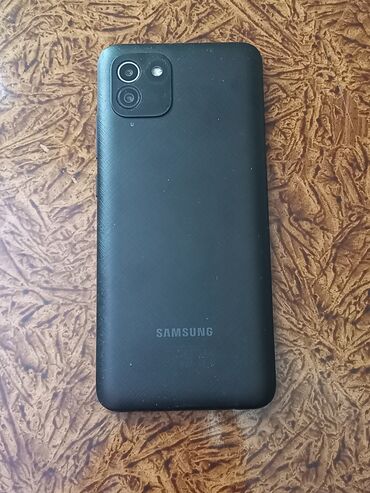 100 manata telefonlar: Samsung Galaxy A03, 64 ГБ, цвет - Черный, Две SIM карты