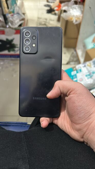 samsung e730: Samsung Galaxy A52, rəng - Qara