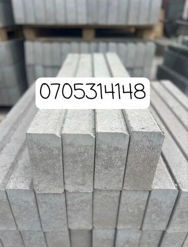 Дорожные бордюры: Дорожный бордюр, Прессованный, ЖБИ (Железобетонный), Новый — 8