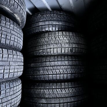Шины: Шины 205 / 65 / R 16, Зима, Б/у, Комплект, Легковые, Япония, Bridgestone