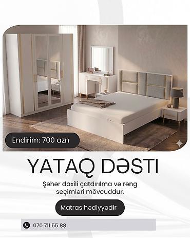 yataq mebeli 2022: İkinəfərlik çarpayı, Yeni — 1