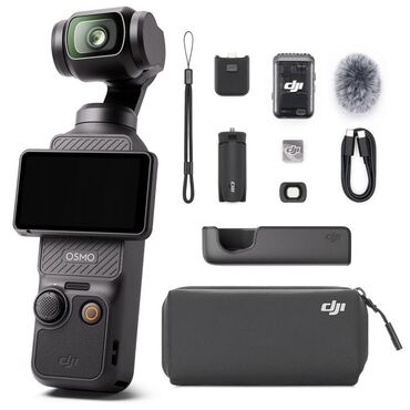 Фотоаппараты: DJI Osmo Pocket 3 Creator Combo Снимайте видео с плавным и плавным