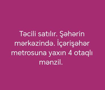 Mənzil kirayələyirəm: Xırdalan, 4 otaqlı, Köhnə tikili, 100 kv. m