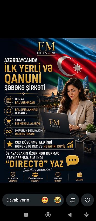 iş elanları 2023 bakı tap az: FM Network – Gündəlik Qazanc Sistemi və şəbəkə imkanı Xüsusiyyətlər — 2