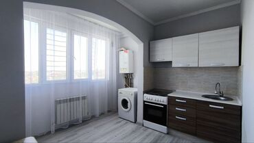 квартиры с ремонтом в рассрочку: 1 бөлмө, 42 кв. м, Элитка, 9 кабат, Евроремонт