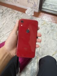 купить iphone x 256 бу: IPhone Xr, Колдонулган, 64 ГБ, Кызыл, Каптама, 93 %
