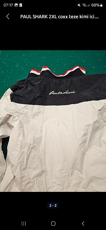 aspaz geyimi: Kurtka, Vetrovka, Yaz, Paul Shark, 2XL — 2