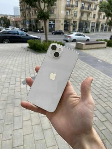 aple 13: IPhone 13, Starlight, Face ID