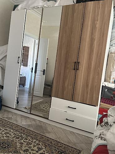 gulu: Geniş həcmli, funksional paltar şkafı - Dörd qapılı konstruksiya: iki — 1