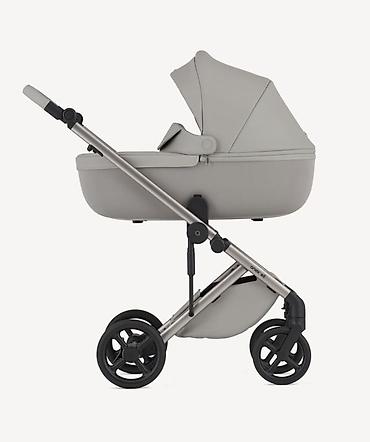 Коляски: Коляска, Anex, цвет - Серебристый, Б/у, Самовывоз — 11