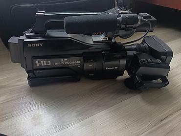 video regstrator: Sony peşəkar videokamera – Full HD 1920x1080 Xüsusiyyətlər: - G — 4