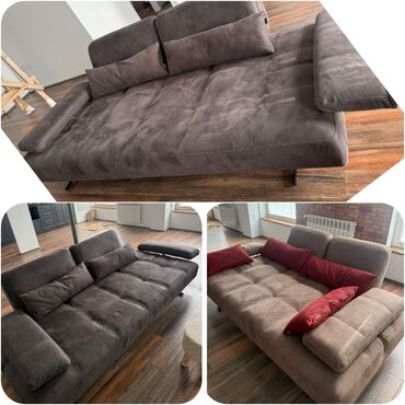 Digər mebel: Rumi Boz divan 700₼ krem divan 499₼ satilir .Her ikisinin arxasi ve