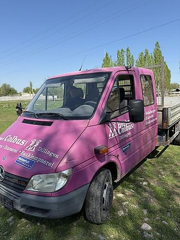 мото бокс: Mercedes-Benz Sprinter с бортовой платформой (двойная кабина) — 2