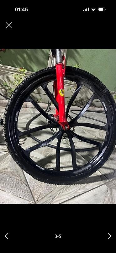 İdman velosipedləri: Qatlanan “Ferrari” üslublu dağ velosipedi - Qatlanan alüminium gövdə — 3