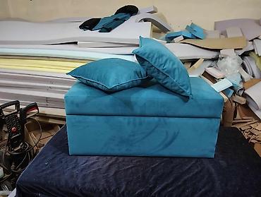 Kutije za odlaganje: Tapacirana klupa/tabure sa prostorom za odlaganje - Moderan — 3