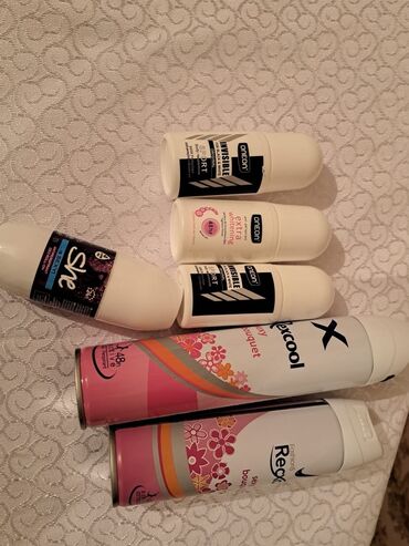 Digər kosmetika: Her biri elde ve endirimle verirem.parfum,beden -da lalafo.az — 5 Digər kosmetika: Her biri elde ve endirimle verirem.parfum,beden — 5