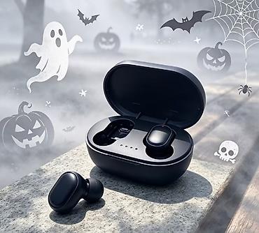 nausnik bluetooth: Yeni Simsiz (Bluetooth) Qulaqcıqlar, Xiaomi, rəng - Qara — 1