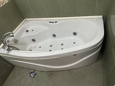 Hidromasajlı künc vanna - Forma: Künc tipli, iki nəfərlik geniş kasa