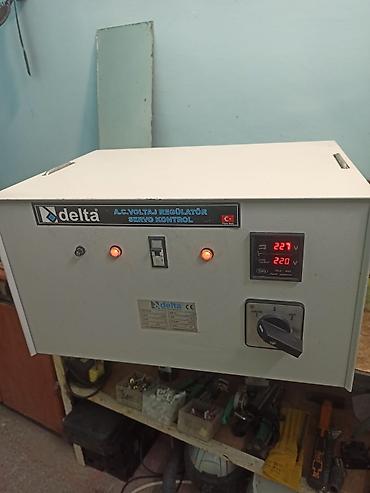 stabilizator delta: Delta A.C. Voltaj Tənzimləyicisi (Servo Kontrol) - Model: Delta UPS — 1