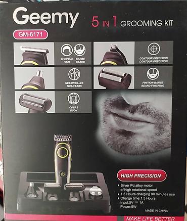 Trimmerlər və saç qırxan maşınlar: Saç qırxan maşın, Geemy, Yeni, Rayonlara çatdırılma, Ödənişli çatdırılma, Pulsuz çatdırılma — 9