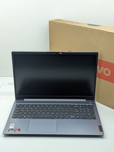 Ноутбуки и нетбуки: Ноутбук, Lenovo, 8 ГБ ОЗУ, AMD Ryzen 5, 15.6 ", Новый, Для несложных задач, память SSD
