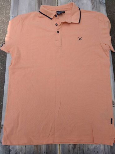 carlo colucci majice: Short sleeves T-shirt, XL (EU 54), color - Orange