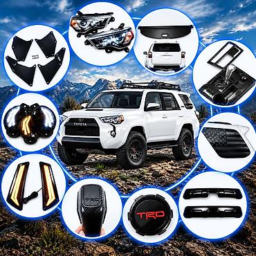 Другой тюнинг: Для Toyota 4Runner (пример на фото) TRD и карбон в салоне.колпачки — 1