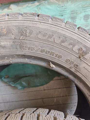 резина 16 с: Шины 215 / 60 / R 16, Зима, Б/у, Комплект, Легковые, Dunlop — 2